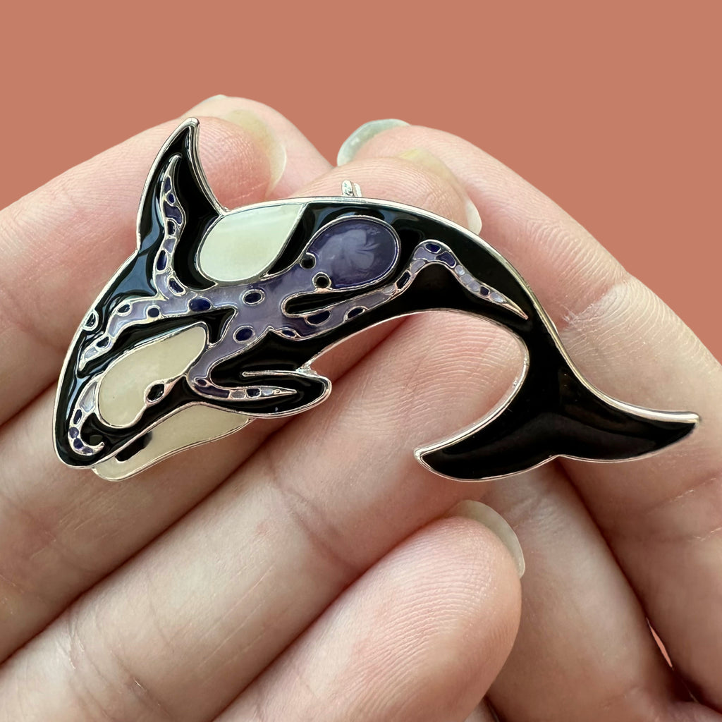 Orca Earrings Pin – EarthArt International