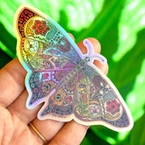 Butterfly Holographic Sticker