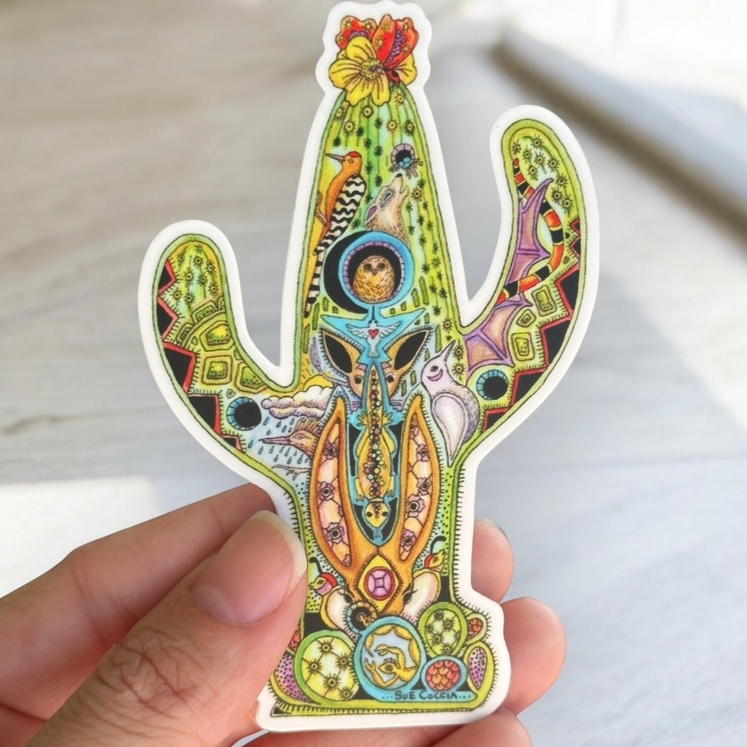 Cactus Sticker – EarthArt International