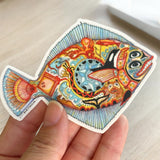 Halibut Sticker