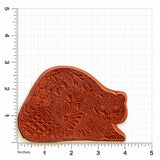 Beaver Rubber Stamp