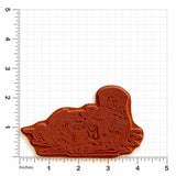 Sea Otter Rubber Stamp