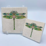 Dragonfly 2 Coasters and Trivets