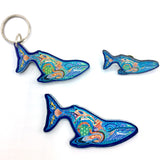 Blue Whale Magnets, Keychains and Pins