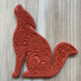 Coyote Rubber Stamp