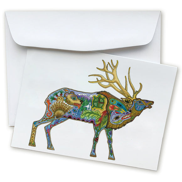 Elk Note Card