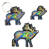 Elk Magnets, Keychains and Pins