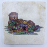 Sea Otter Coasters and Trivets
