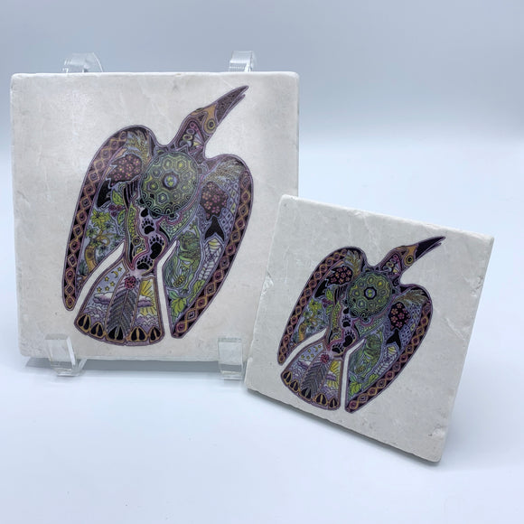 Raven Coasters and Trivets