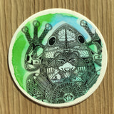 Frog Round Sticker