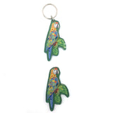 Macaw Magnets and Keychains