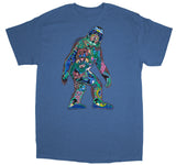 Sasquatch (Bigfoot) Blue Shirt