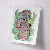 Seahorse Signed Print