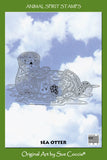 Sea Otter Rubber Stamp