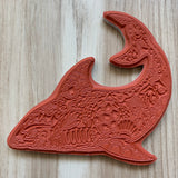 Shark Rubber Stamp