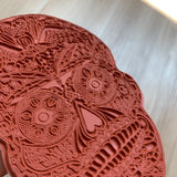 Sugar Skull Rubber Stamp