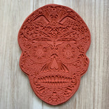 Sugar Skull Rubber Stamp