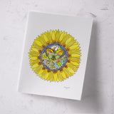 Sunflower Signed Print
