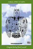 Thunderbird Rubber Stamp