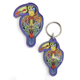 Toucan Magnets and Keychains,  keychains