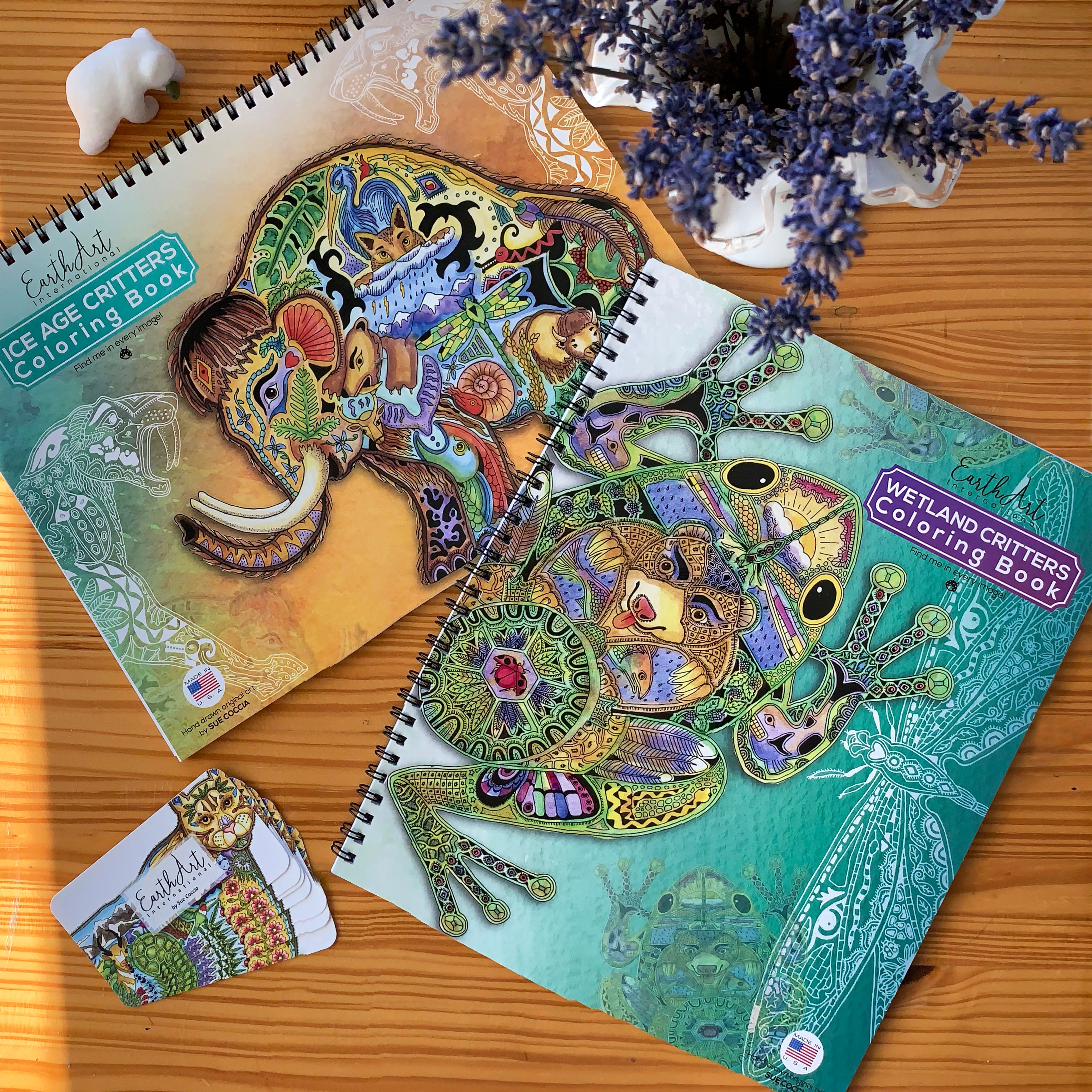 Coloring Book Animal Spirits Totem