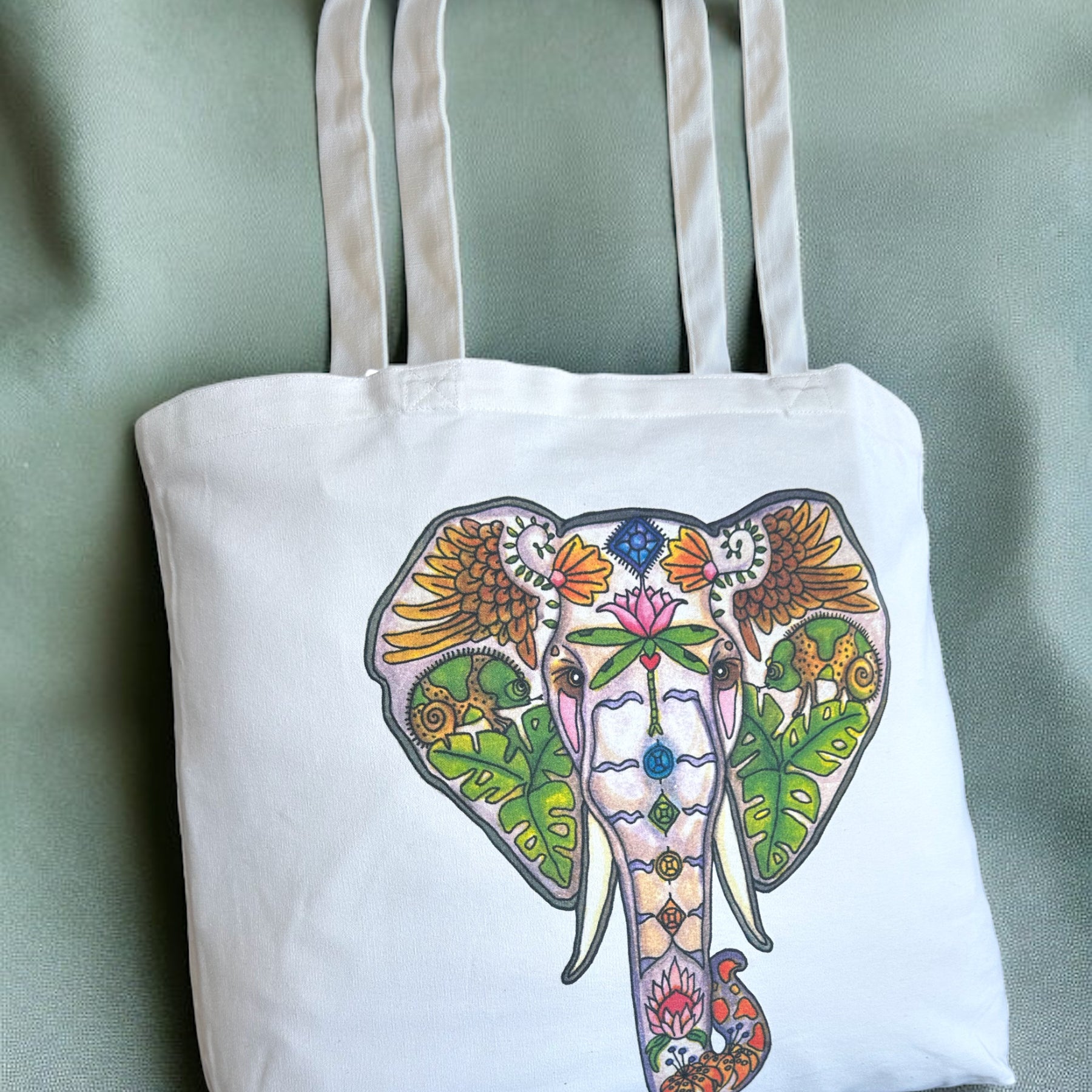 Mabula Elephant Tote Bag - Large