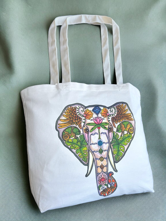 Mabula Elephant Tote Bag - Large