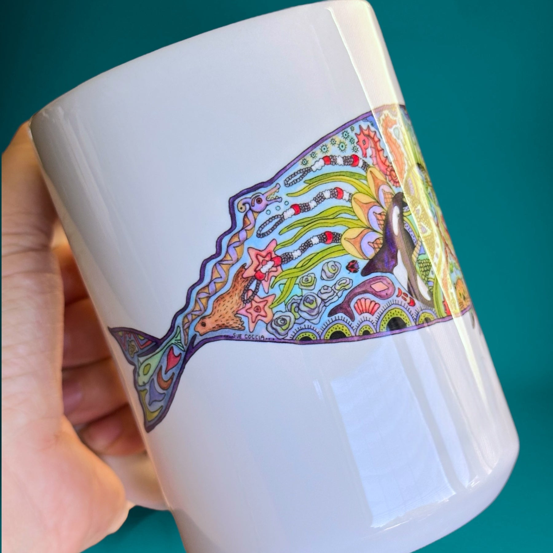 Gray Whale 15 oz Mug