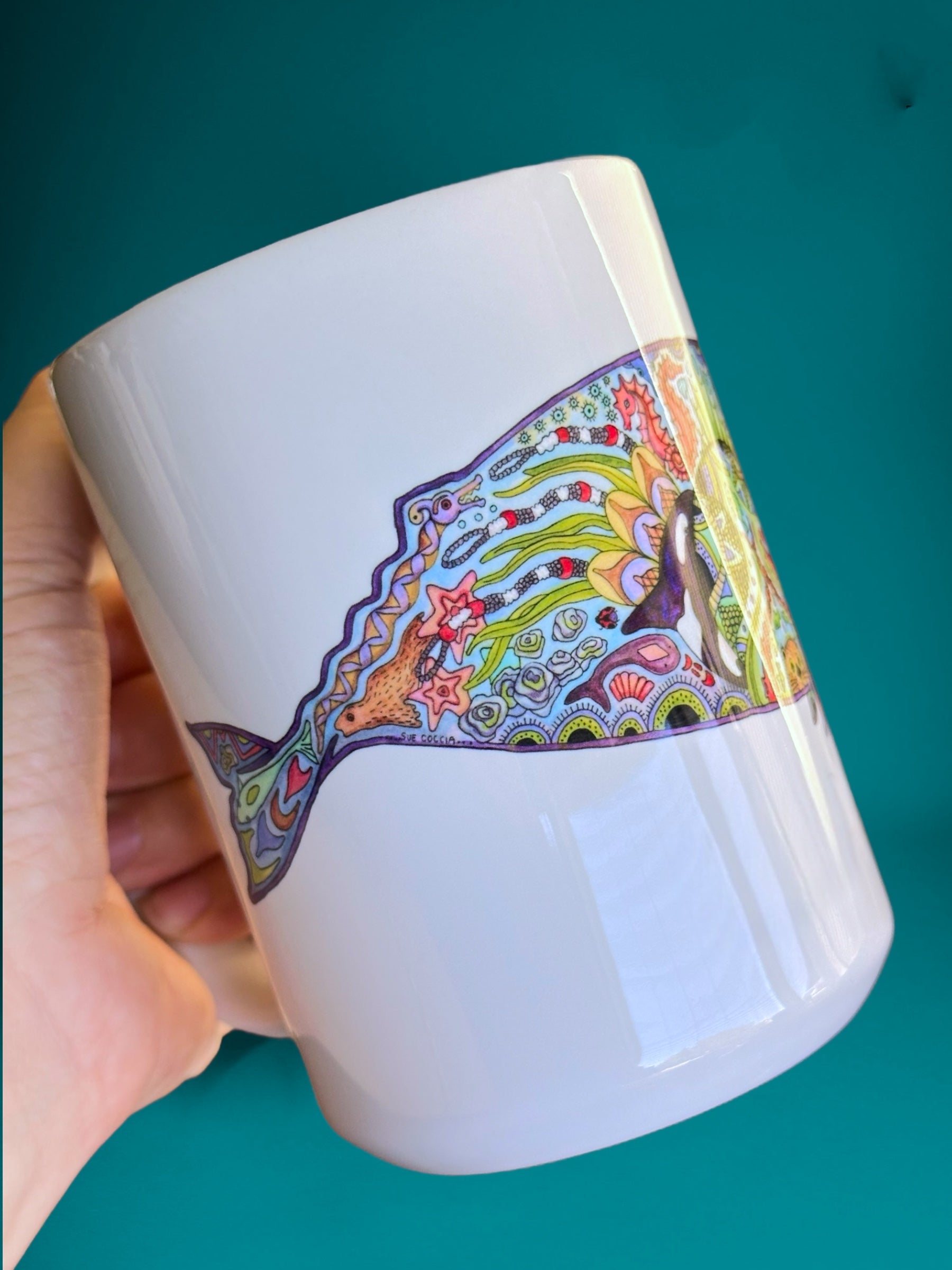 Gray Whale 15 oz Mug