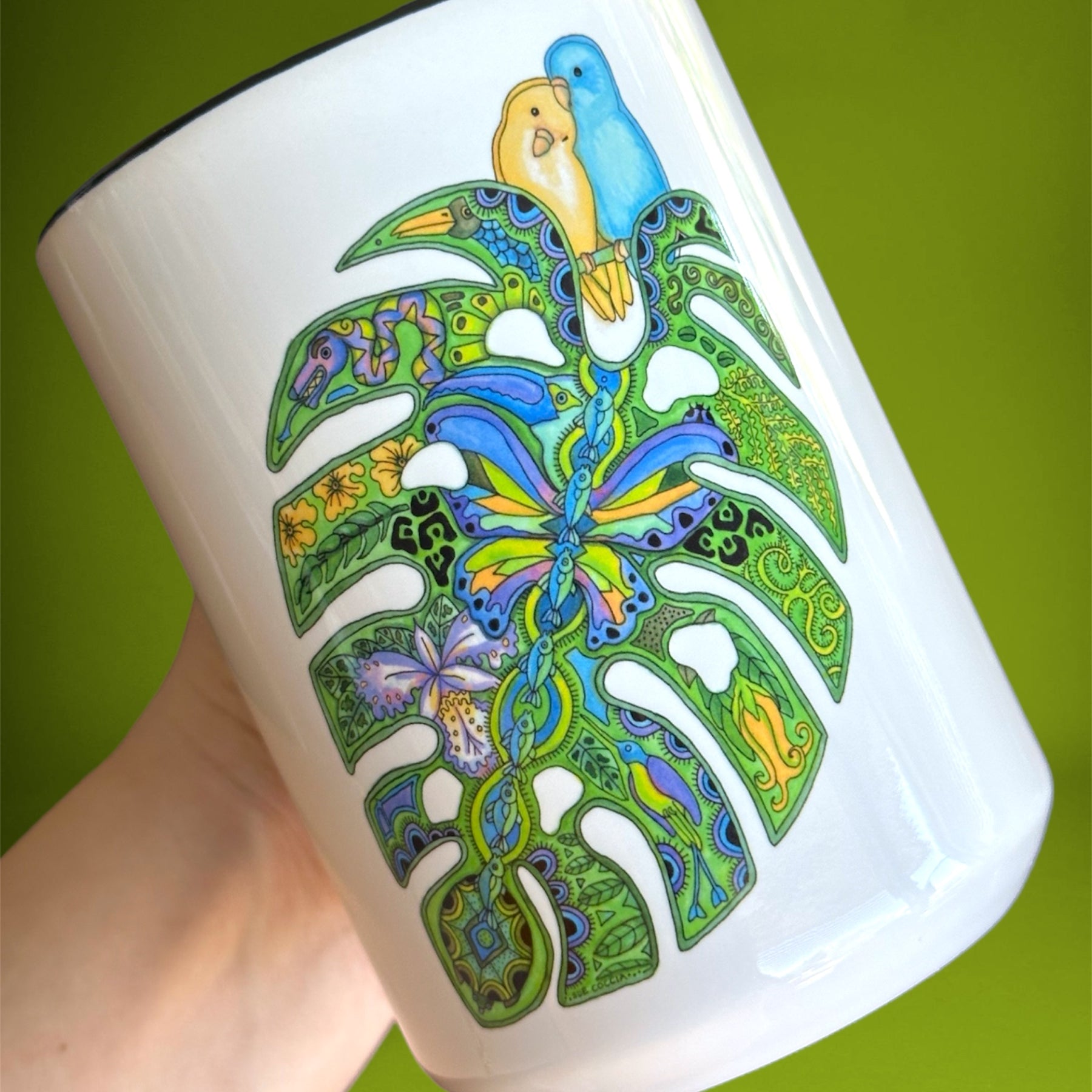 Monstera 15 oz Mug