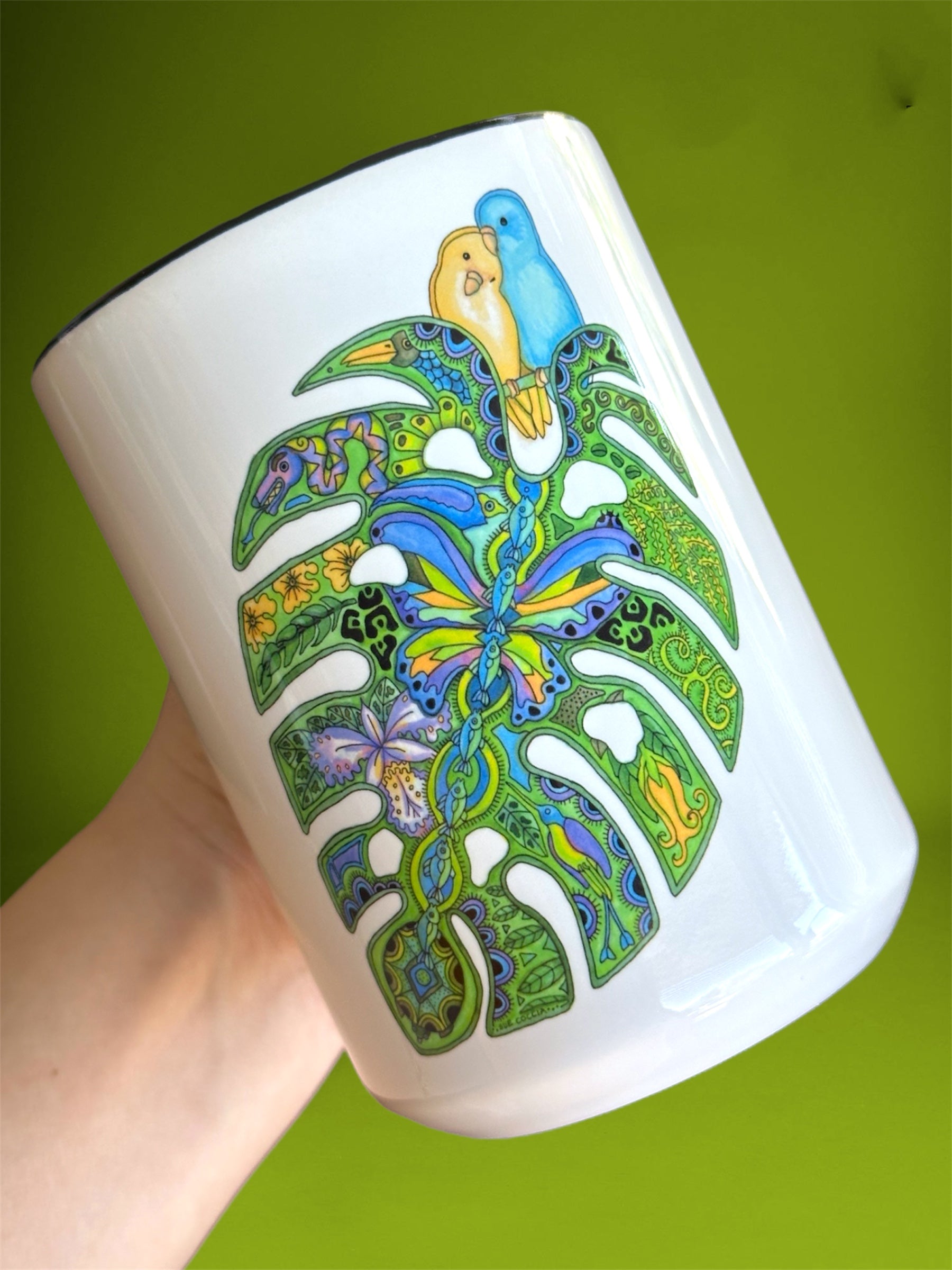 Monstera 15 oz Mug
