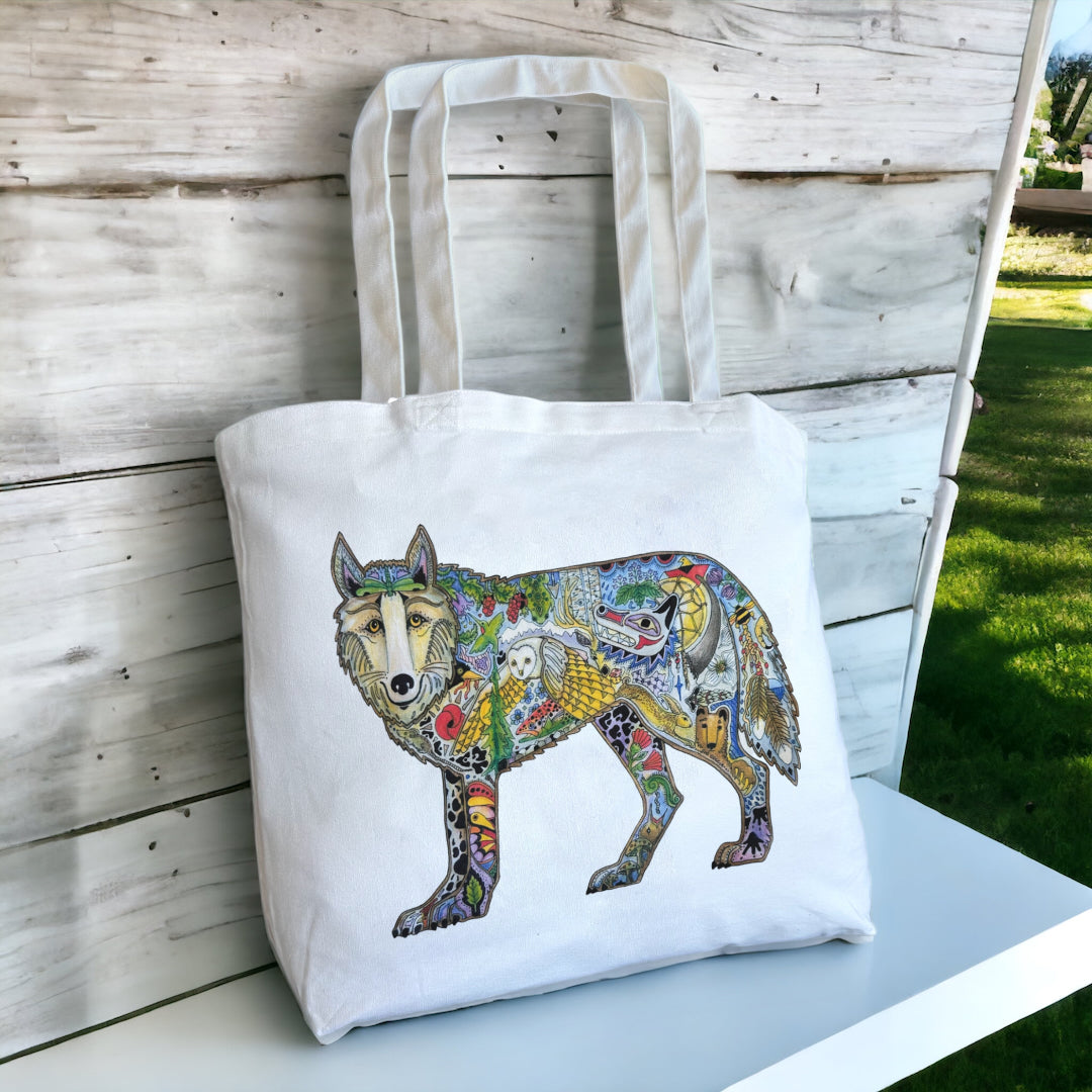Wolf S Tote Bag - Large