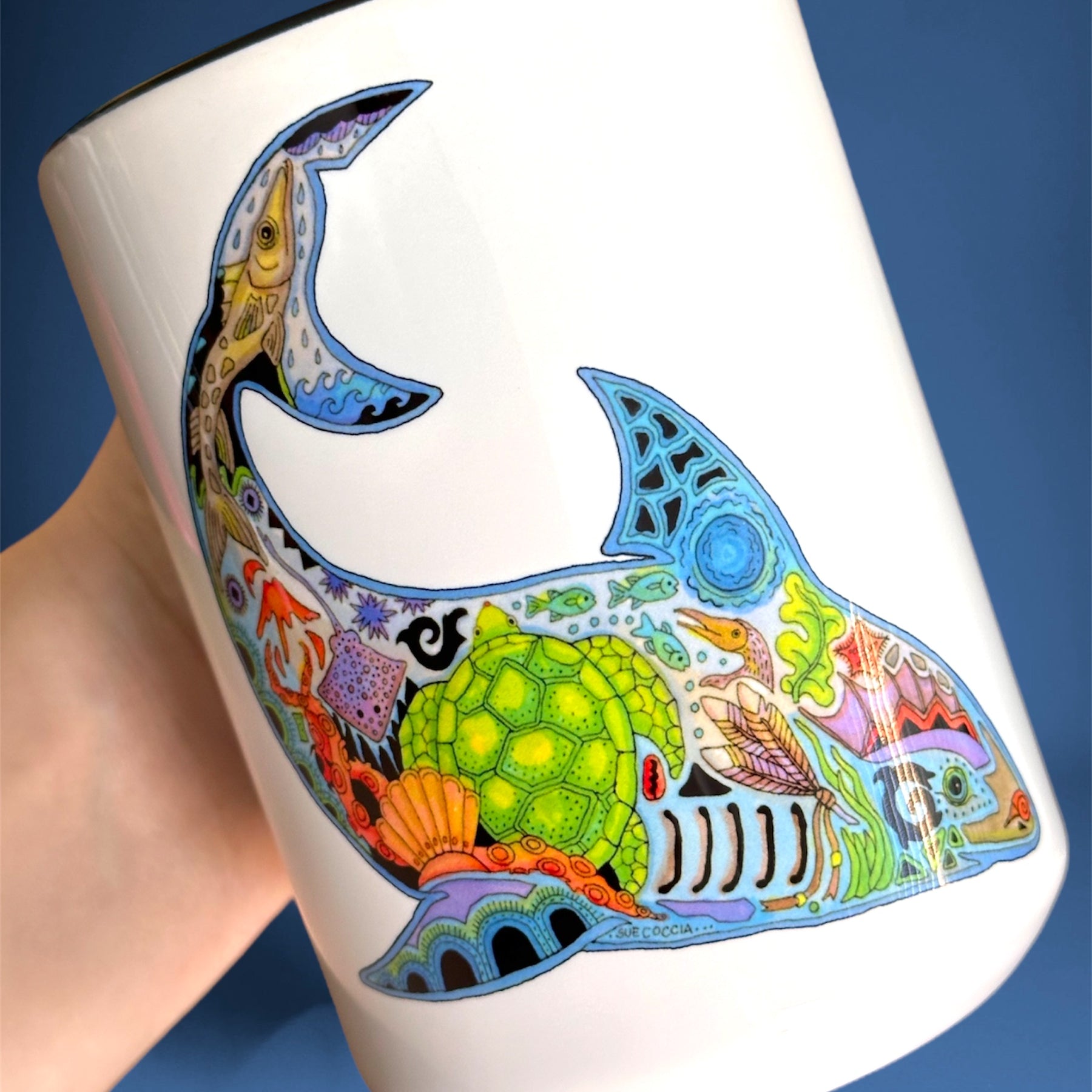 Shark 15 oz Mug
