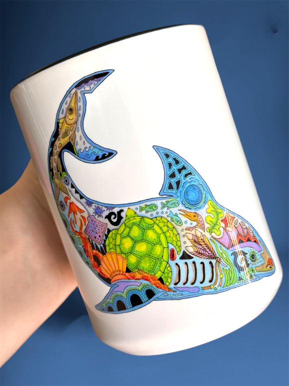 Shark 15 oz Mug