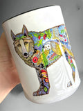 Wolf Standing 15 oz Mug