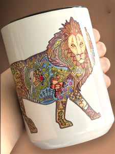 Lion 15 oz Mug