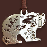 Grizzly Bear Animal Spirit Ornament