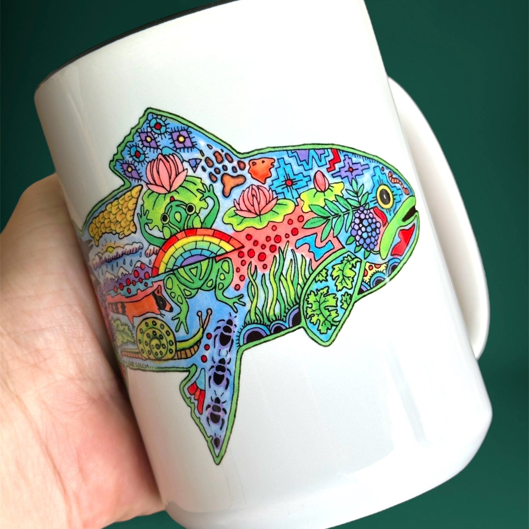 Trout 15 oz Mug