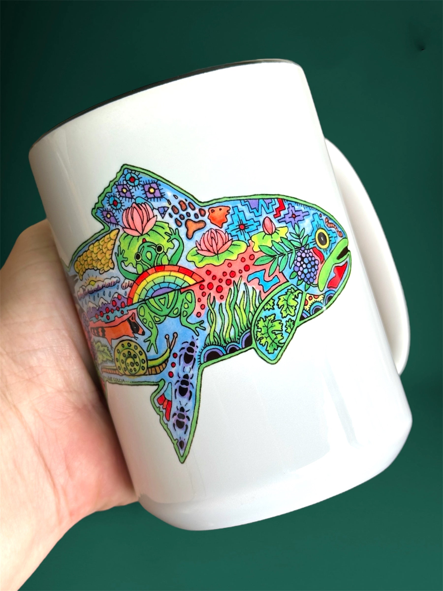 Trout 15 oz Mug