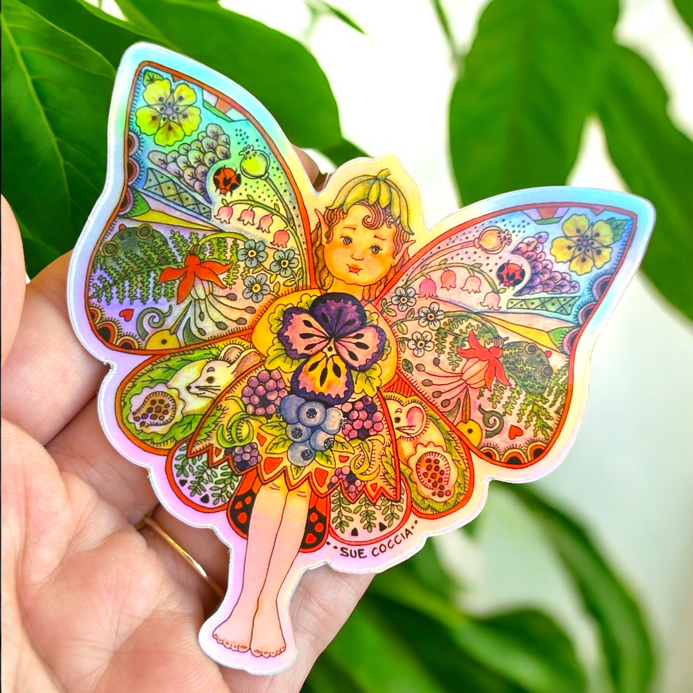 Fairy Holographic Sticker