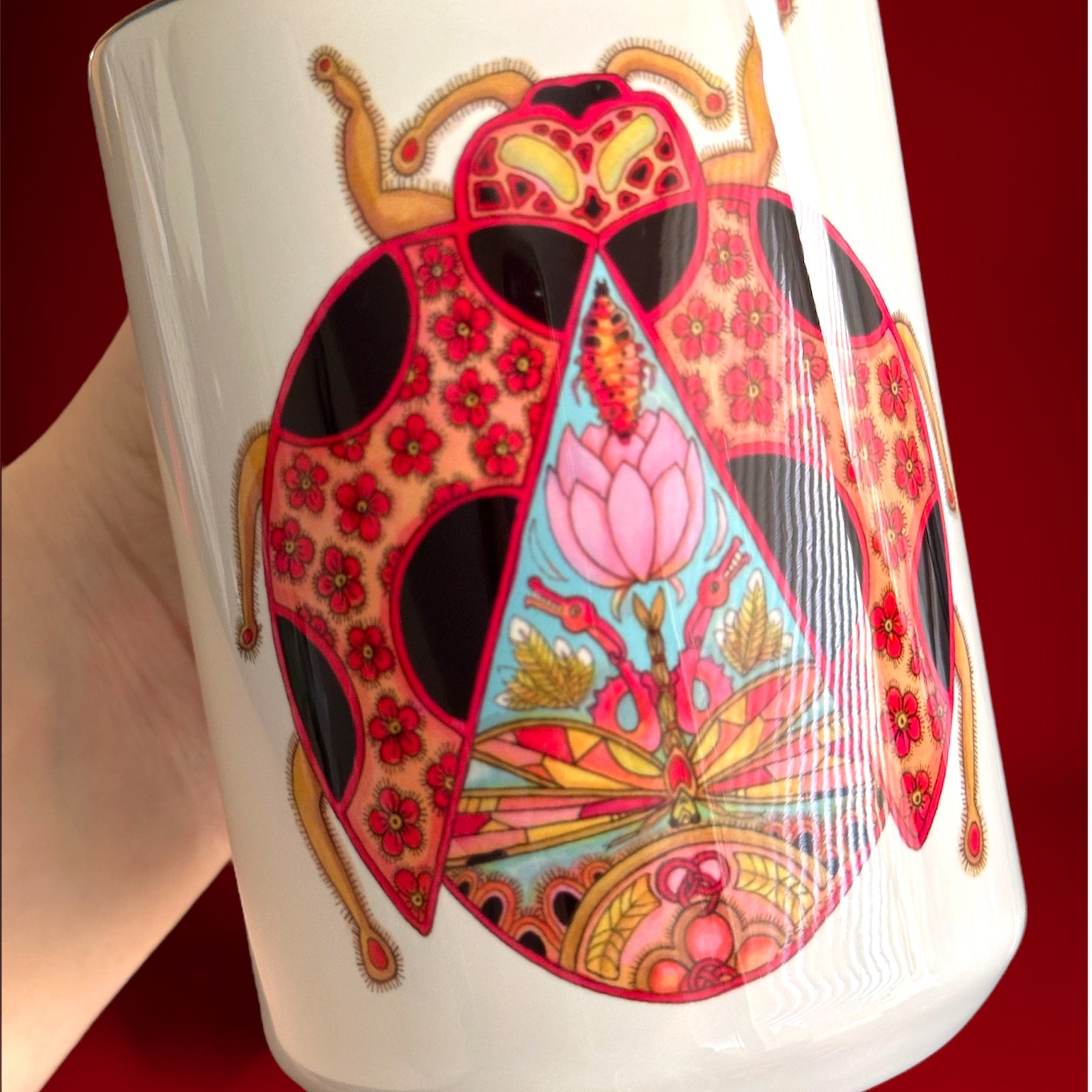Ladybug 15 oz Mug