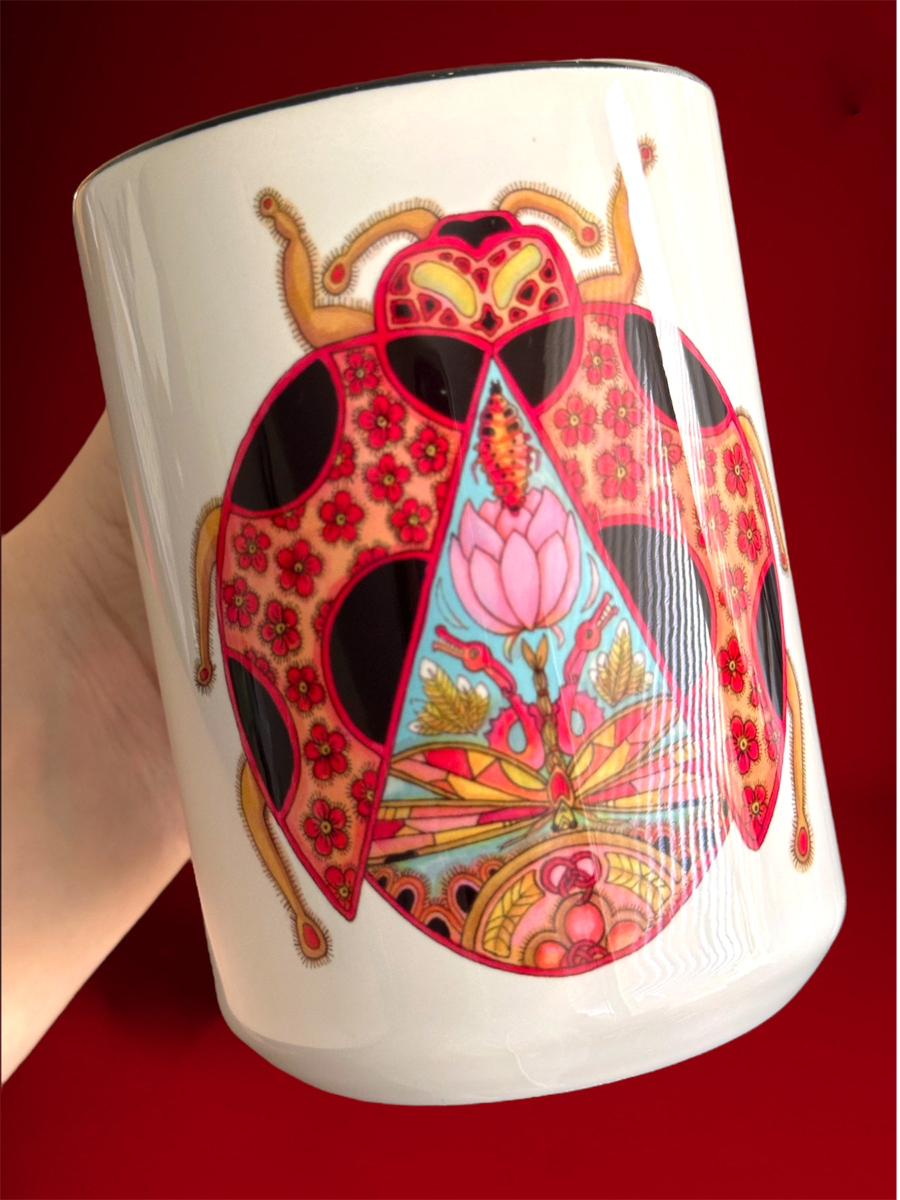 Ladybug 15 oz Mug