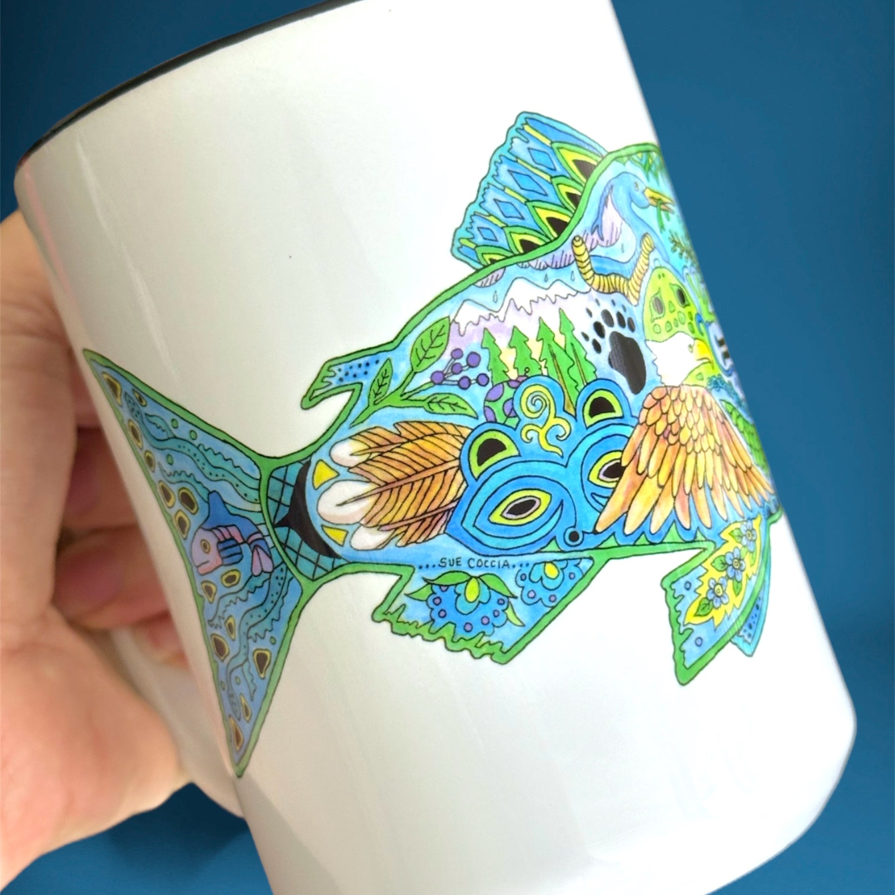 Sockeye Salmon 15 oz Mug