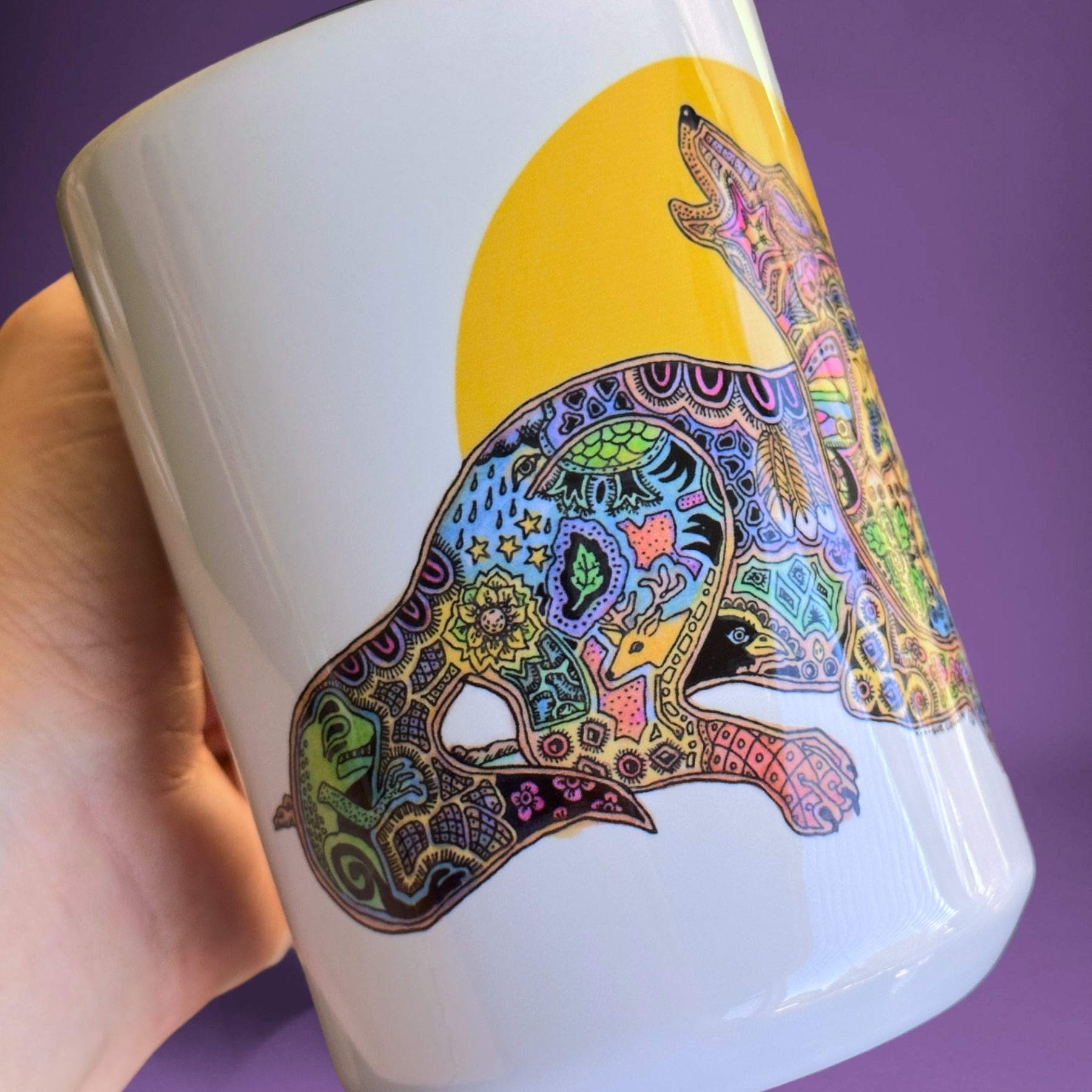 Wolf 15 oz Mug