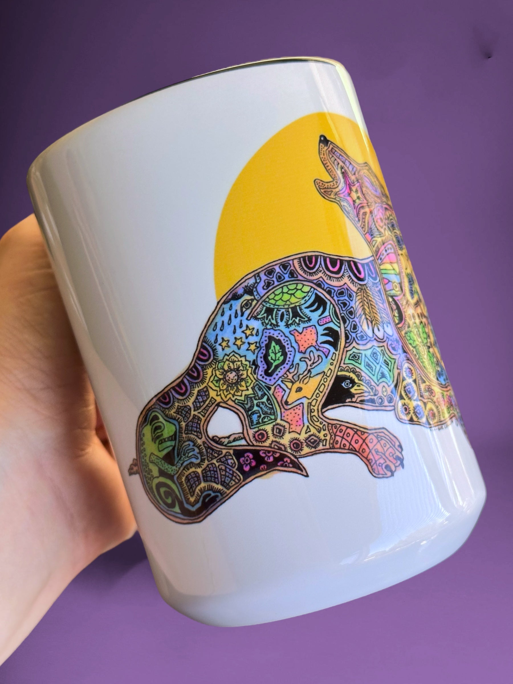 Wolf 15 oz Mug