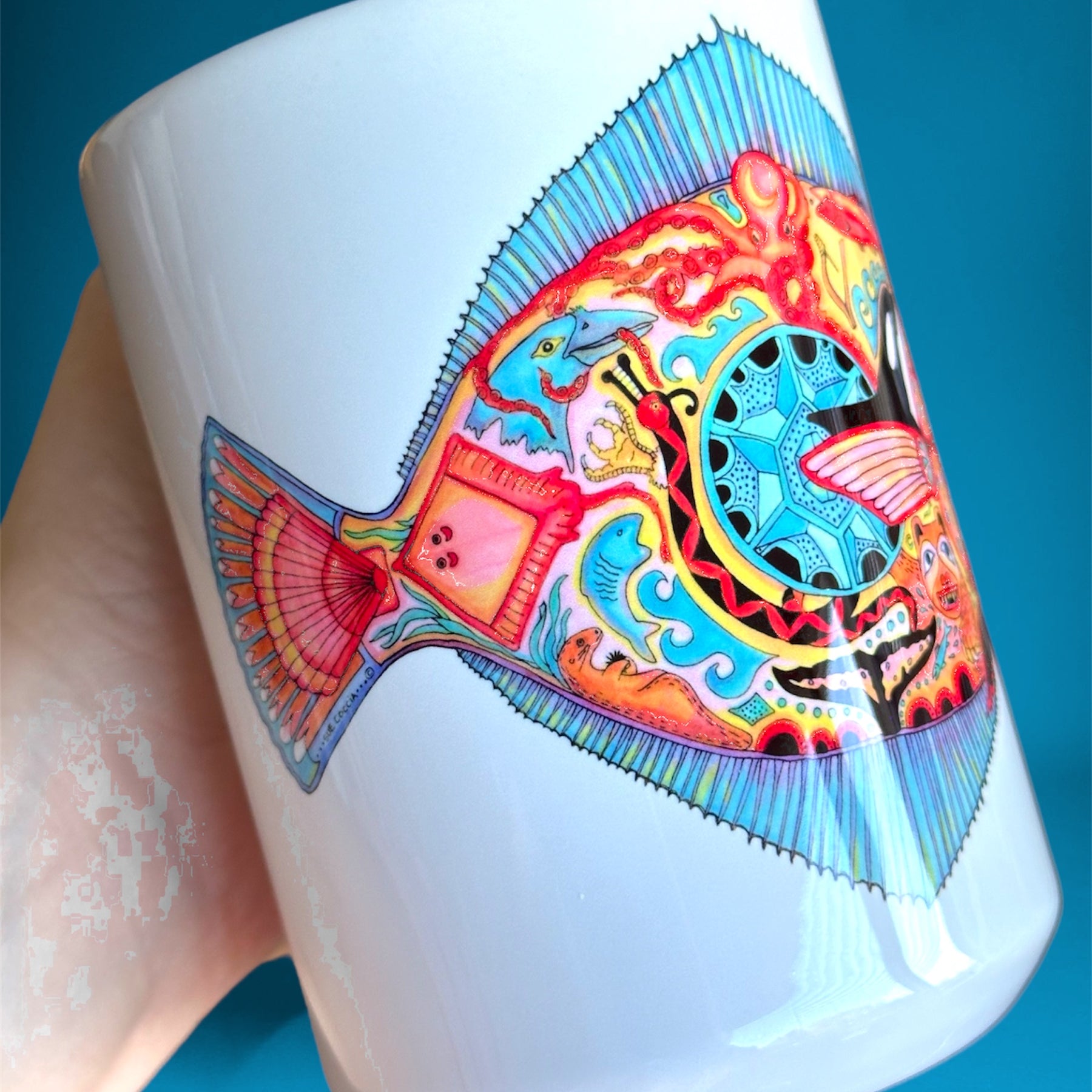 Halibut 15 oz Mug