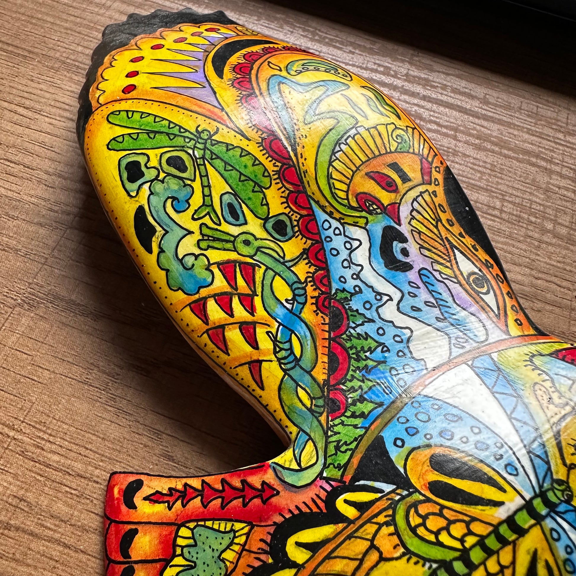 Hawk Carving