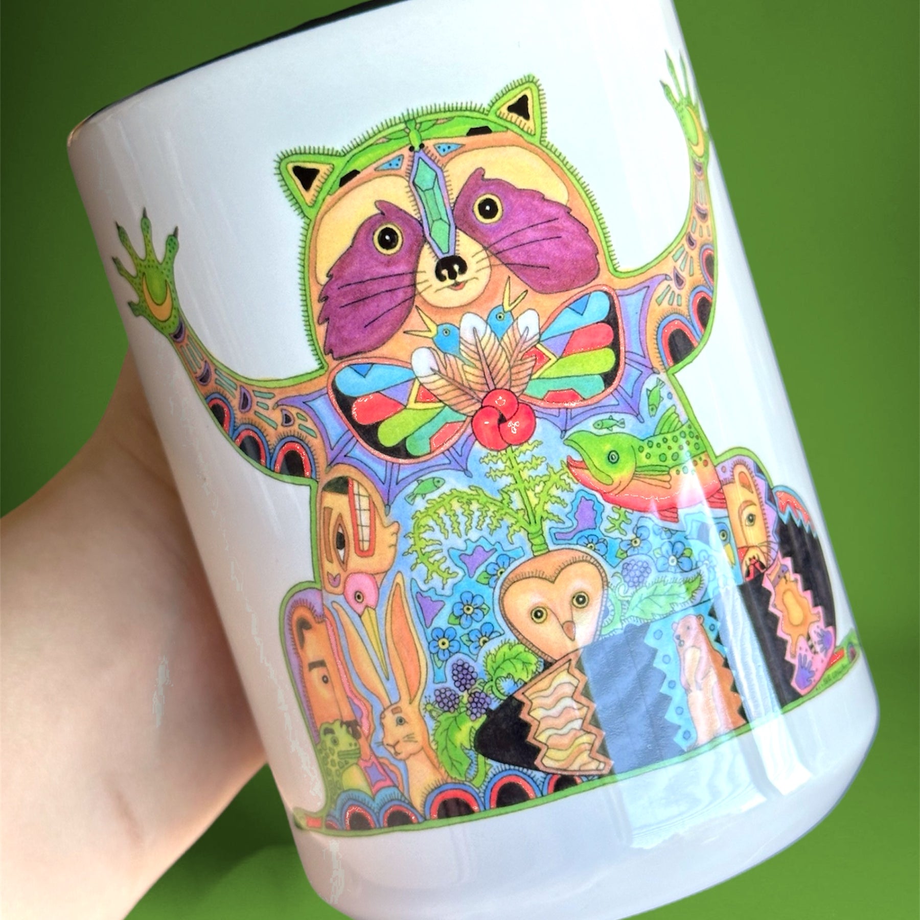 Raccoon 15 oz Mug