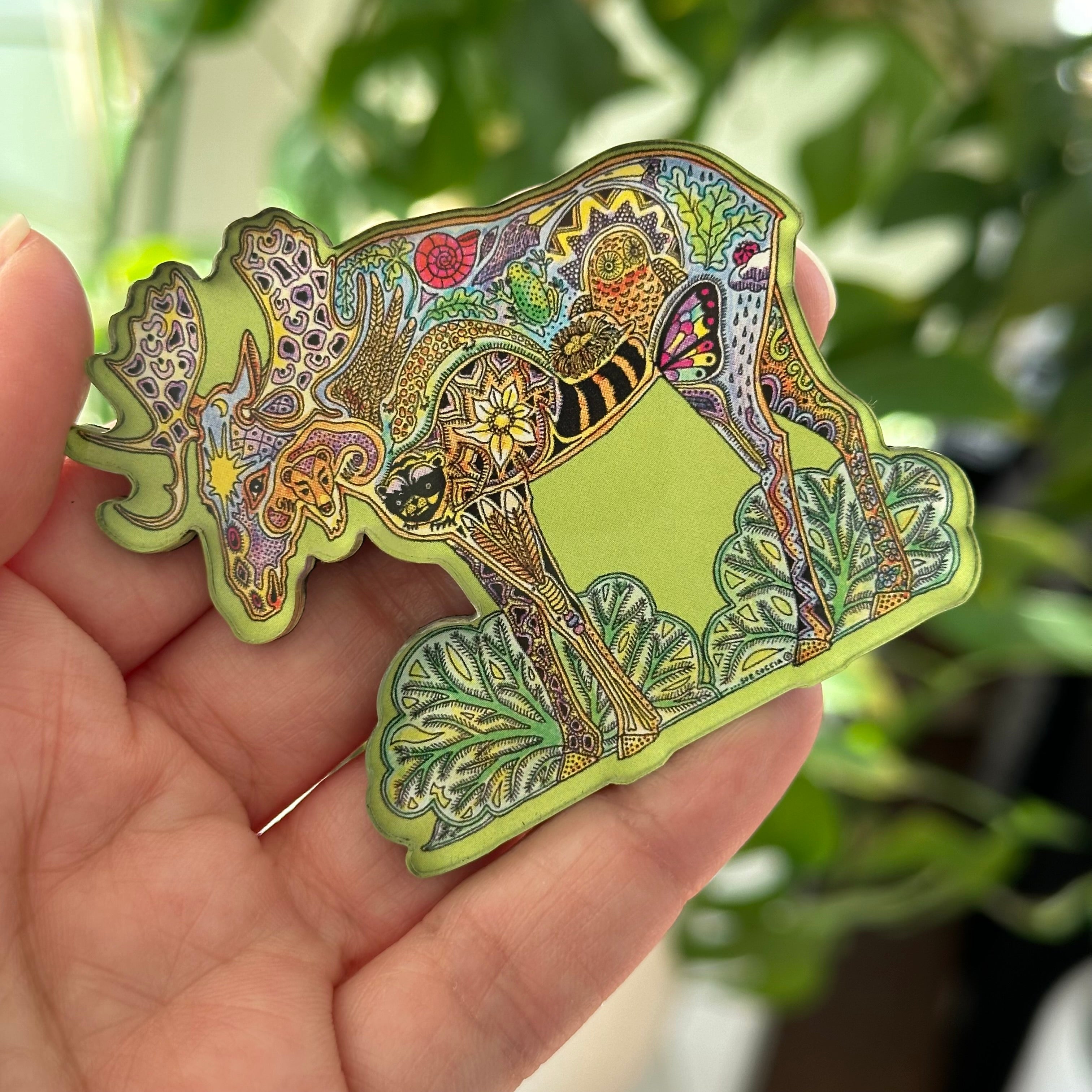 Moose Magnets, Keychains and Pins