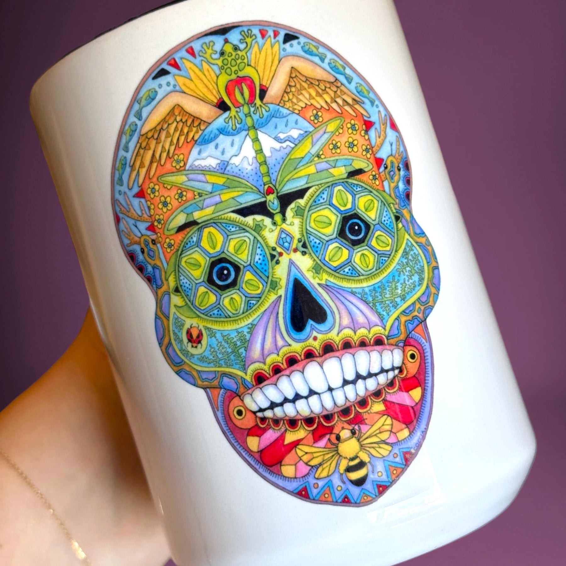 Sugar Skull 15 oz Mug